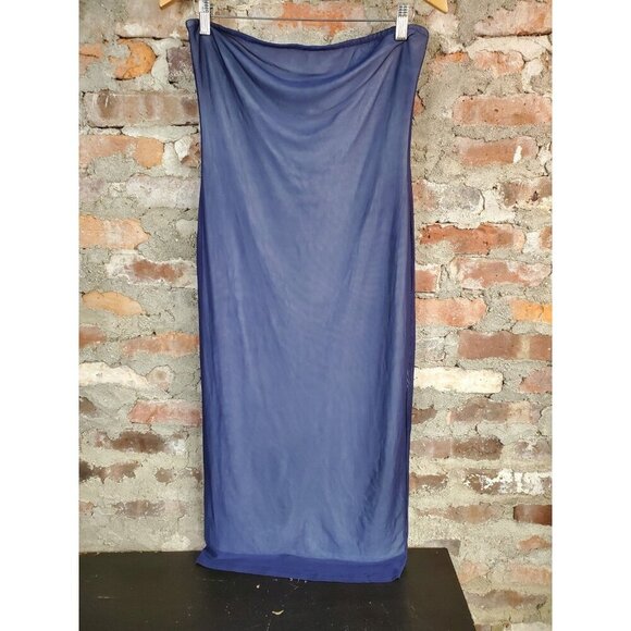 wild fable Dresses & Skirts - Wild Fable Halter Dress Womens Sz M Blue Stretch B